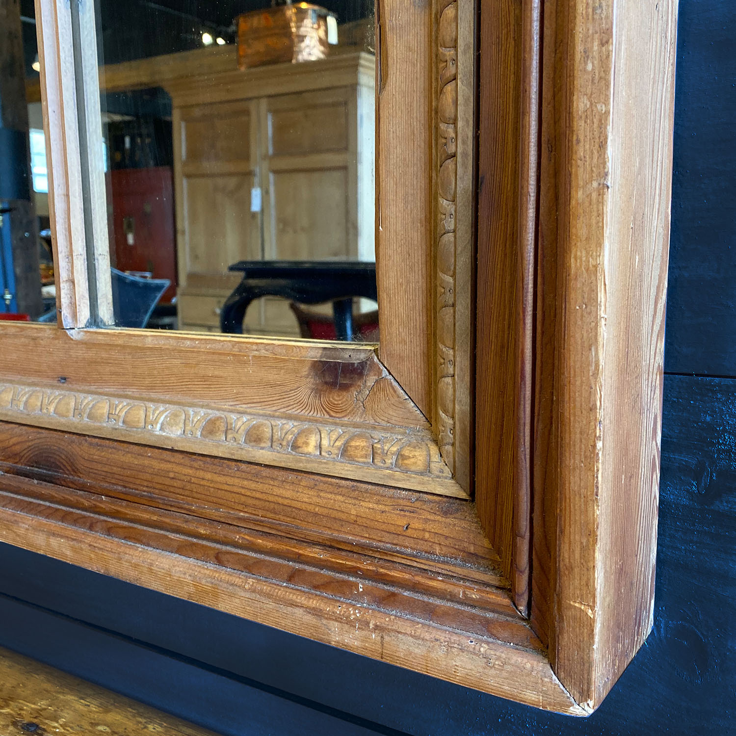 19112401 – Pine Palladian Window Mirror – 1